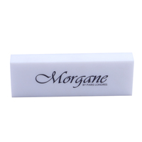 Brique acrylique personnalisée en usine, bloc d'affichage blanc avec logo, brique acrylique avec logo, bloc acrylique avec logo