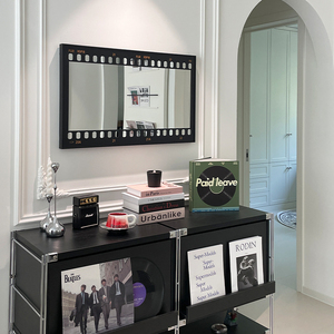 <span class=keywords><strong>Espejo</strong></span> de Pared con Marco de Película, Decoración Moderna para Colgar en la Pared del Hogar - Product Image 6
