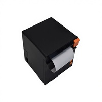 Printer Barcode Thermal POS 80mm dengan Pemotong Otomatis dan Peringatan Audio & Visual untuk Pesanan Baru