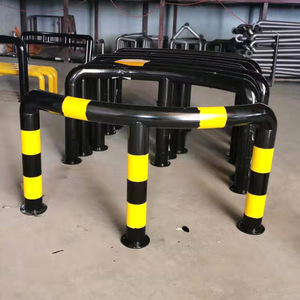 Barandilla Curva de Acero Baikal, Barandilla Anticolisión Reforzada, Barrera Anticolisión para Gasolineras - Product Image 3