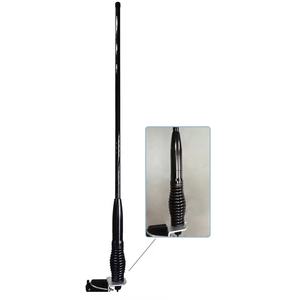 เสาอากาศวิทยุ VHF UHF แบบสองย่านความถี่ สำหรับรถ SUV, รถออฟโรด  แบบติดตั้งบนหลังคา  วัสดุไฟเบอร์กลาส แข็งแรงทนทาน พร้อมสปริงแบบกระบอก และฐานยึดแบบถอดได้ - Product Image 1