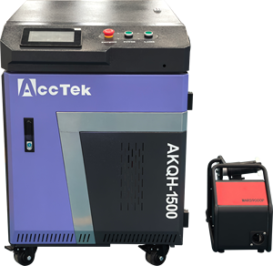 Pulitore <span class=keywords><strong>Laser</strong></span> AccTek per Rimozione <span class=keywords><strong>Ruggine</strong></span> e Vernice, Macchina per Pulizia <span class=keywords><strong>Laser</strong></span> a Fibra Pulsata per Plastica e Saldature 100W 200W Max Jpt - Product Image 2