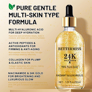 Siero <span class=keywords><strong>Viso</strong></span> OEM Best Seller con Oro 24k, Cura della Pelle con Peptidi, <span class=keywords><strong>Collagene</strong></span> e Niacinamide, Siero Skincare con Oro 24K per il <span class=keywords><strong>Viso</strong></span> - Product Image 3