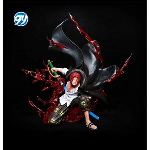 Venta al por mayor Figuras <span class=keywords><strong>De</strong></span> 32cm <span class=keywords><strong>Anime</strong></span> los cuatro emperadores Pelirrojo Shanks escena <span class=keywords><strong>De</strong></span> batalla modelo agazapado escultura figura <span class=keywords><strong>De</strong></span> actividad - Product Image 3