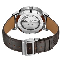 Montres mécaniques automatiques Miyota pour homme, en acier inoxydable, cadran analogique minimaliste, luxe intemporel pour votre poignet.