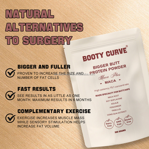 Порошок белка для ягодиц, увеличивающий размер бедер, натуральный травяной экстракт мака, приподнимает ягодицы - Product Image 2