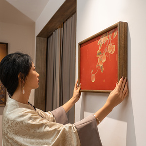 Peinture décorative en laiton <span class=keywords><strong>et</strong></span> bois massif pour boîtier <span class=keywords><strong>de</strong></span> compteur électrique, idéale pour la décoration haut <span class=keywords><strong>de</strong></span> gamme à suspendre dans les restaurants - Product Image 2