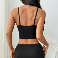 Chuangerm 2026 Nouveau Corset Amincissant Semi-transparent à Dentelle Florale et Bretelles Fines Ajustables pour Femme