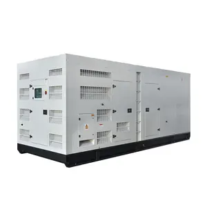 Standby use Yuchai engine brand 500kva 400kw silent type diesel generator with good performance and water cooling