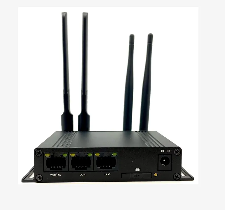 3 RJ45 LAN และ RS232 485พอร์ตโมเด็ม4กรัม LTE GSM ซิมการ์ดเราเตอร์เปิด VPN ฟังก์ชั่น