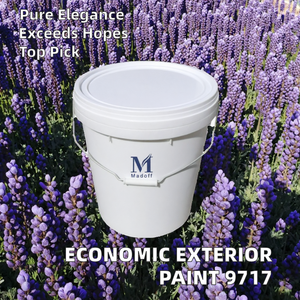Экономичная краска для наружных стен, хорошая цветная конструкция, экономичная 9717 акриловый лак, нанесение брызг эмульсии - Product Image 3