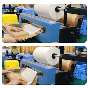 Tổ ong giấy Hộp Quà Tặng đệm bao bì, giấy kraft sốc hấp thụ máy giấy, tổ ong giấy giấy máy - Product Image 5