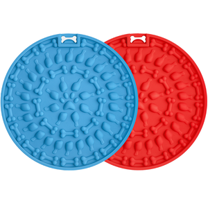 2026 Best-Selling <b>Silicone</b> Lick <b>Mat</b> for Cats & Dogs, Eco-Friendly Custom Logo Suction Bowl with Solid Pattern - Product Image 1