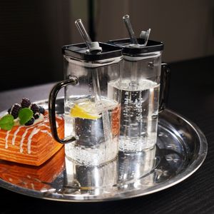 Gobelet élégant en verre à haute teneur en borosilicate, impression de logo personnalisé directement en usine-pour les cadeaux d'affaires, utilisation au restaurant, boîte incluse - Product Image 1