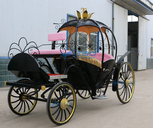 Carruaje de Cenicienta en Venta, Transporte Especial, Carruaje de Fantasía de Princesa Calabaza, Carruaje Eléctrico en Venta - Product Image 5