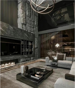 Piel de <span class=keywords><strong>piedra</strong></span> PU pared exterior duradera y <span class=keywords><strong>piedra</strong></span> de decoración interior <span class=keywords><strong>piedra</strong></span> de fondo de jardín ignífuga e impermeable - Product Image 5