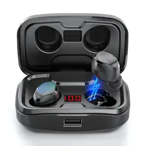 F9-5 Tai Nghe TWS Mini Trong Tai Tai Nghe 5.0 Thể Thao Chơi Game Tai Nghe LED Hiển Thị Không Dây Earbuds F9 Tai Nghe