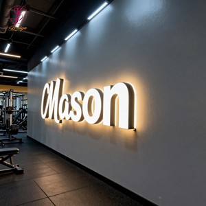 Enseigne LED personnalisée attrayante pour intérieur, sans taxes, avec logo <span class=keywords><strong>et</strong></span> nom de magasin, panneau de devanture pour signalétique commerciale extérieure - Product Image 5