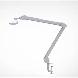 Touch Control Long Swing Arm Magnifying Glass Table <b>Lamp</b> Usb Rechargeable for Bedside <b>Office</b> Study Work Desk Led <b>Lamp</b> - Product Image 4