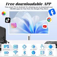 Televisor Portátil Inteligente Interactivo con Pantalla Táctil Android 13 de 21.5/27 Pulgadas, Soporte de Piso, 4K 120Hz, Retroiluminación LED, Cámara de Belleza, para Exteriores