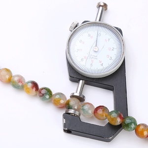 Perles de pierres précieuses d'agate naturelle pour la fabrication de bijoux 8 mm de hauteur 2137 - Product Image 2