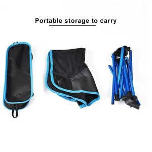 Innovador diseño compacto portátil fácil de acampar aventuras al aire libre uso plegable al aire libre Camping Luna silla con bolsa de almacenamiento - Product Image 5
