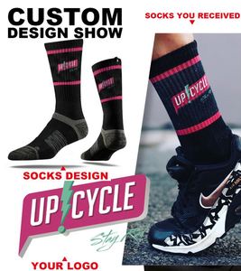 Calcetines Deportivos de Baloncesto con Diseño Personalizado, Sin Pedido Mínimo, Calcetines Deportivos con Logotipo Personalizado - Product Image 5