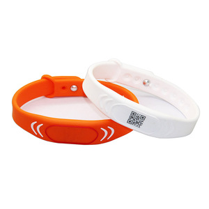 Customized RFID NFC Silicone Wristbands with LOGO Printed Advertising Promotional Customized Wristbands
