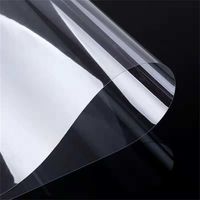 Rouleau de film de laminage à froid acrylique auto-adhésif pour animaux de compagnie, film PET transparent cristallin de 150 microns pour la protection des photos