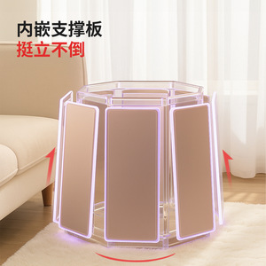Portable Foot Bath <b>Bucket</b> <b>Folding</b> Insulated Travel Foot Basin For Adults With Carrying Handle Blue And Pink Color Options - Product Image 3
