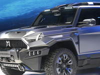 Mengshi 2025 MHero 917 Brave Warrior EV, SUV 4x4 5 places de Dongfeng Motor avec boîte de vitesses automatique, état neuf, fabriqué en Chine