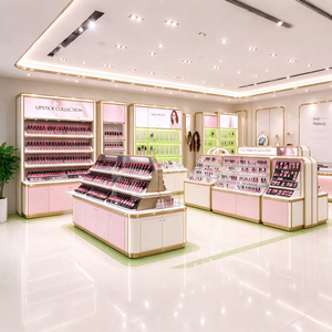 Free Drawing Design Full Beauty Supply Hair Wigh Cosmetic Shop Interior Design Ideas Customized Makeup Beauty Store <b>Shelving</b> - Product Image 4
