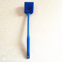 Brosse de nettoyage carrée pour mini-aquarium, tampon à récurer découpé, facile à utiliser et à appliquer, accessoire pour aquarium de salon