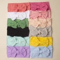 Weiches, bequemes Stoff-Stirnband mit Schleife für Babys und Kinder, niedliches Prinzessinnen-Accessoire für Schulanfang und Weihnachten