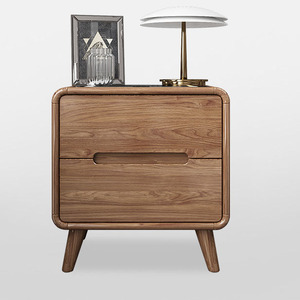 Nueva <span class=keywords><strong>Mesita</strong></span> <span class=keywords><strong>de</strong></span> <span class=keywords><strong>Noche</strong></span> Inteligente <span class=keywords><strong>Escandinava</strong></span> <span class=keywords><strong>de</strong></span> Madera Maciza con Gabinete <span class=keywords><strong>de</strong></span> Almacenamiento y Lámpara Recargable Ecológica para Dormitorio <span class=keywords><strong>de</strong></span> Apartamento - Product Image 2