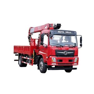 Grúa Montada en Camión Dongfeng D3V 4*2 Equipada con Grúa de Brazo Recto Changxing de 8 Toneladas, Elevación Estable y Operación Sencilla - Product Image 1