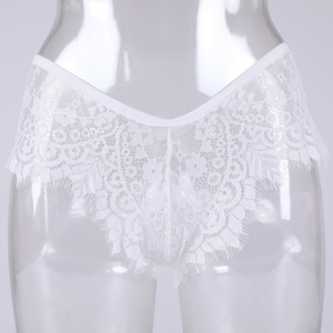 Mutandine <span class=keywords><strong>perizoma</strong></span> in pizzo Sexy intimo femminile per donna senza cuciture Mini G String Hollow traspirante slip a vita bassa Lingerie <span class=keywords><strong>brasiliana</strong></span> - Product Image 6