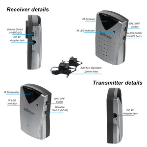 Dài khoảng cách kép chùm xâm nhập hệ thống báo động chùm tia <span class=keywords><strong>laser</strong></span> Detector chu vi bảo vệ - Product Image 2