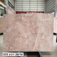 Marbre rose naturel poli, pierre de luxe pour mur de fond, table à manger, table basse, entrée, comptoir de salle de bain