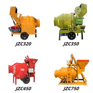 Mesin Pengaduk Beton Mobile JZC350 Penggerak Traksi 380V <span class=keywords><strong>Mixer</strong></span> Drum Hidrolik Listrik JZC500 Komponen Inti Motor Konstruksi Baja - Product Image 4