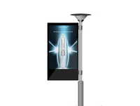 Pantalla LED Digital para Exteriores con Control Remoto 4G P4 P5 P6, Poste Inteligente para Calle, Cartelera Publicitaria y Pantallas LED