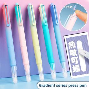 <span class=keywords><strong>ป</strong></span>ากกาหัวแร้งสีสันสดใสแบบพับเก็บได้ปากกาหัวดีขนาด0.38มม. <span class=keywords><strong>ป</strong></span>ากกาหัวปากกาลบได้สำหรับผู้เริ่มต้นเขียนตัวอักษรได้พร้อมยางลบ - Product Image 3