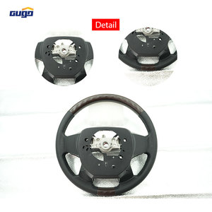 Volant chauffant GUGO LC200 pour <span class=keywords><strong>Toyota</strong></span> <span class=keywords><strong>Land</strong></span> <span class=keywords><strong>Cruiser</strong></span> <span class=keywords><strong>200</strong></span> 2016 avec volant en bois de pêche avec chauffage - Product Image 5