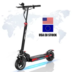 Eu Magazijn Voorraad Off-Road 10Inch Dikke Band Elektrische Scooter Volwassen Krachtige 48V 800W Elektrische Scooters