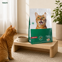 Sachets d'emballage personnalisés pour friandises pour animaux de compagnie, résistants à l'humidité, pour aliments pour chats et chiens, 1,5 kg/3 kg/5 kg