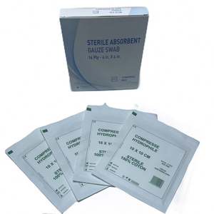 <span class=keywords><strong>Compresses</strong></span> <span class=keywords><strong>Stériles</strong></span> en Gaze, 16 Plis, <span class=keywords><strong>10x10</strong></span> cm, 40x40 cm - Product Image 6