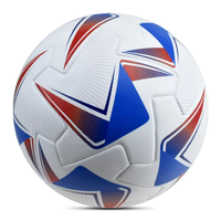 Match d'entraînement de ballon de sport avec logo personnalisable Taille officielle 3/4/5 Collé thermique Football Football Futsal cousu à la machine