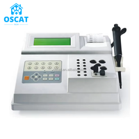 Équipement vétérinaire OSCAT Chine Analyseur de coagulation sanguine Coagulometro Analyseur de coagulation semi-automatisé humain portable