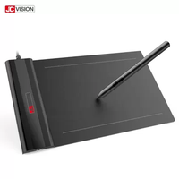 JCVISION 6X4inch Noir Couleur Android Support Pc Draw Tablet OSU Drawing tablet