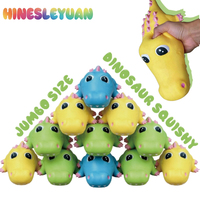 Adorable jouet sensoriel en forme de dinosaure à remontée lente, compressible, tactile, apaisant et moelleux